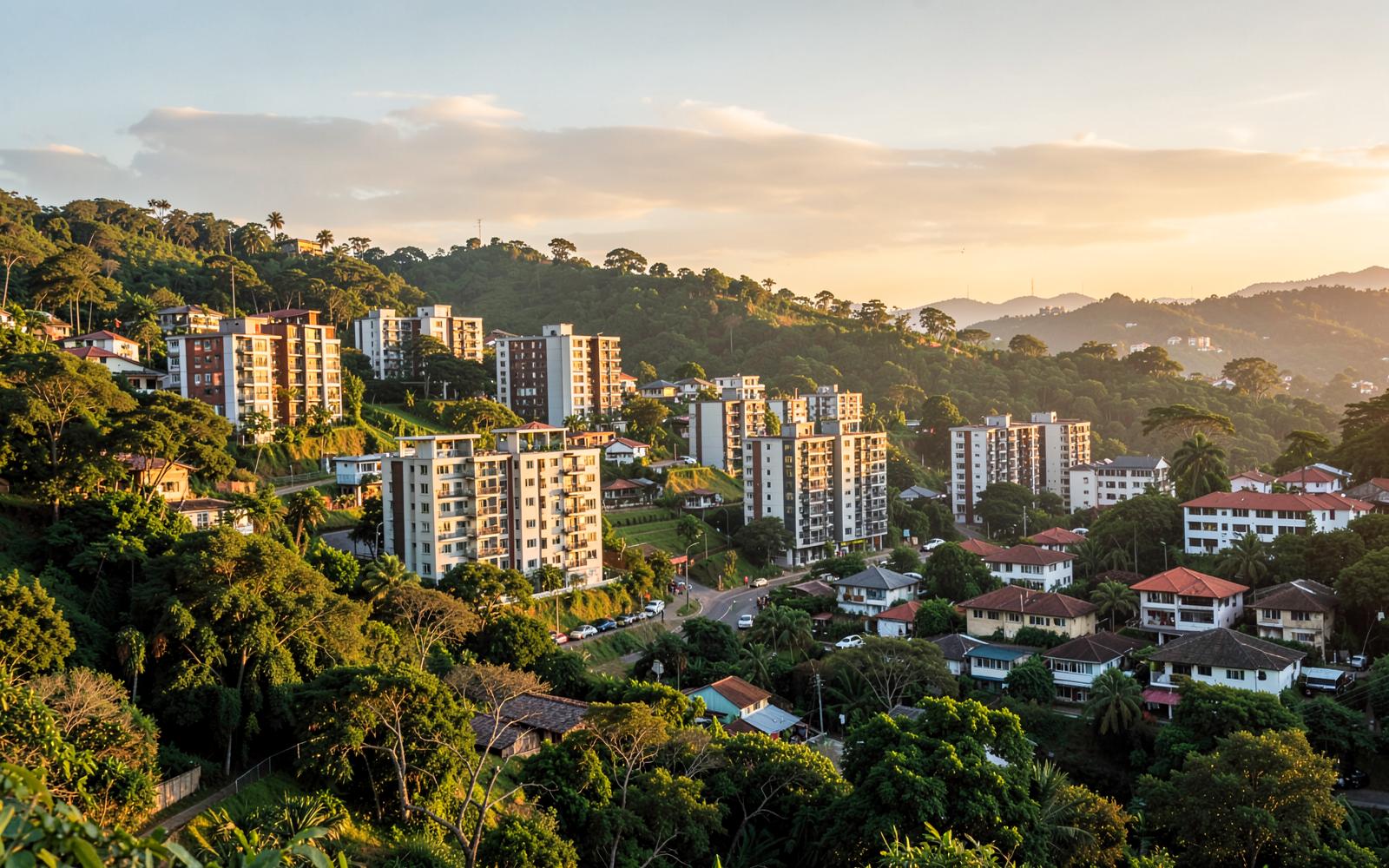 Contemporary homes and property development in Kigali