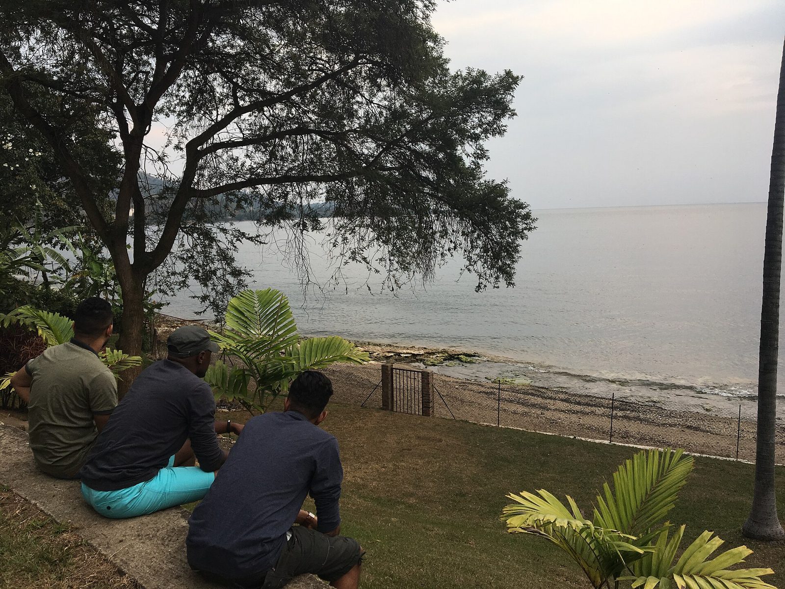 The Lake Kivu shoreline at Rubavu